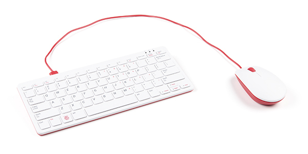 Raspberry Pi 400 — representative keyboard computer; bundle accessories vary