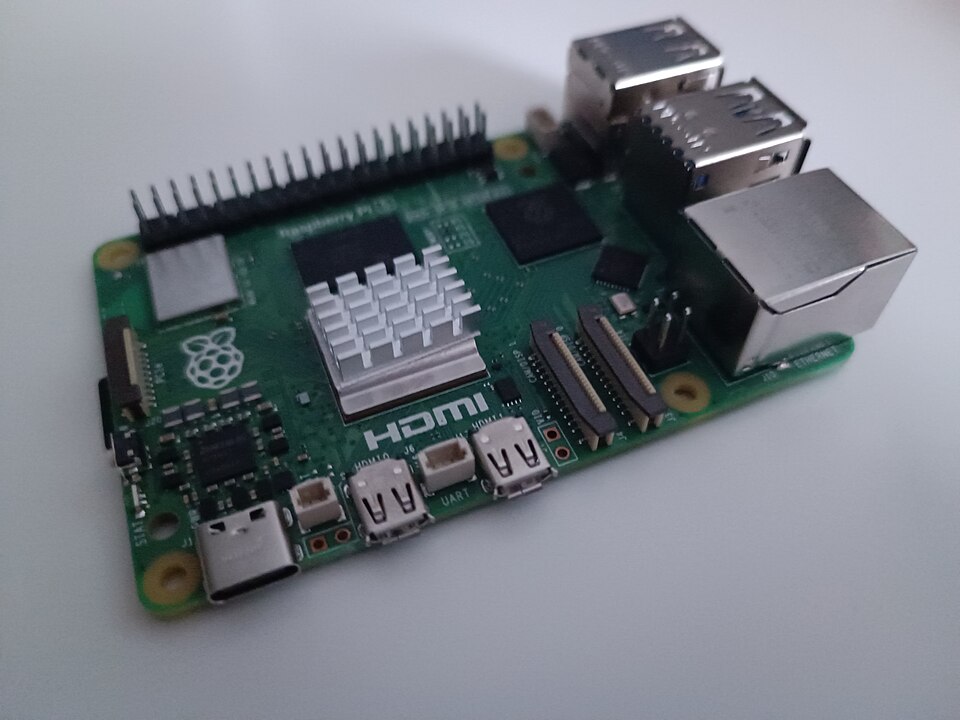 Raspberry Pi 5 board — representative product